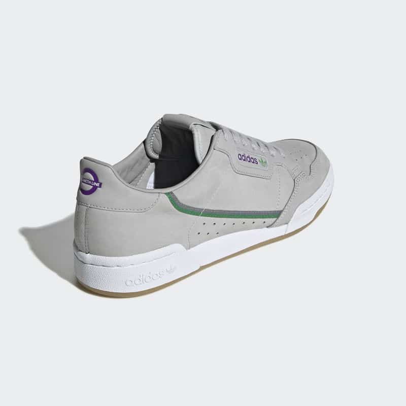 TFL x adidas Continental 80 Grey Green EE7268 Grailify